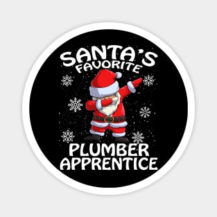 Santas Favorite Plumber Apprentice Christmas Magnet